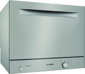 Zmywarka Bosch BOSH SKS51E38EU Kompaktowa wolnostojaca zmywarka - 6 kompletów naczyn - 49 dB - A + - 55 cm - Stal nierdzewna - Silnik EcoSilence Drive 1