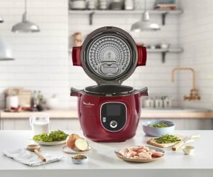 Multicooker Moulinex MOULINEX CE85B510 COOKEO + 6L Smart Multicooker - 180 zaprogramowanych receptur - Czerwony 5