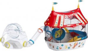Ferplast Klatka FERPLAST Circus Fun 49,5x34x42,5 cm - Czerwona - Dla chomików 2