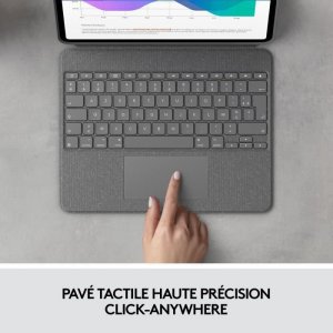Logitech Klawiatura i etui - Tablet - Logitech - COMBO TOUCH IPAD AIR PRO 12.9 - APPLE 4