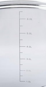 Galicja Garnek wysoki z miarką 9 L 3