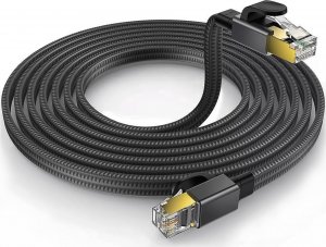 Reagle Reagle Płaski Kabel Ethernet RJ45 Cat8 40Gbps 1,5m LAN 1