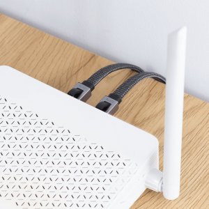 Reagle Reagle Płaski Kabel Ethernet RJ45 Cat8 40Gbps 3m LAN 3