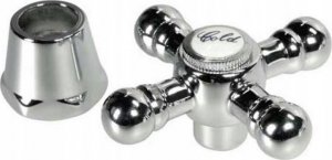 Tycner POKRĘTŁO BATERII RETRO CIEPŁA/ZIMNA WODA WIELOKLIN 4