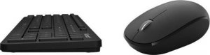 Klawiatura + mysz Microsoft MICROSOFT Bluetooth Desktop - Zestaw klawiatury i myszy - Bezprzewodowa - Bluetooth 4.0 - Matowa czern - AZERTY 2