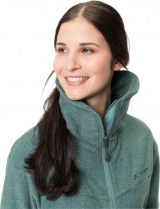Vaude Kurtka polarowa sportowa damska Yaras - zielona 40 5