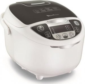 Multicooker Moulinex MOULINEX MK708E10 Elektryczny multicooker 25 w 1 - 750W - bialy / szary 4