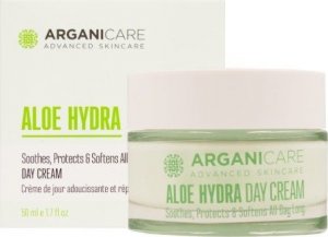 Arganicare Arganicare Aloe Hydra Day Cream Krem wygładzający na dzień z aloesem 50 ml 1