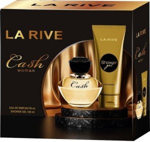 La Rive La Rive for Woman Zestaw prezentowy Cash (woda perfumowana 90ml+żel pod prysznic 100ml) 1