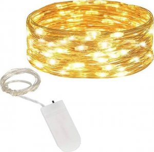 Lampki choinkowe Springos 10 LED białe ciepłe 7