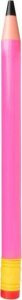 Sikawka pompka na wodę ołówek 54cm różowy 1