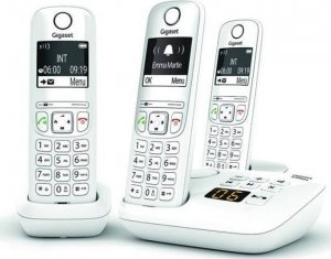 Telefon stacjonarny Gigaset Telefon stacjonarny GIGASET AS690 A Trio Bialy 1