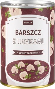 Soxo Męskie Bokserki Barszcz czerwony w puszce idealny zabawny prezent dla Niego M 8