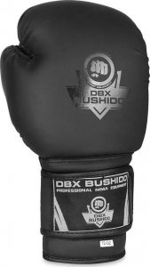 DBX BUSHIDO Rękawice bokserskie treningowe z systemem Active Clima  "BLACK MASTER"  12oz 2186 16