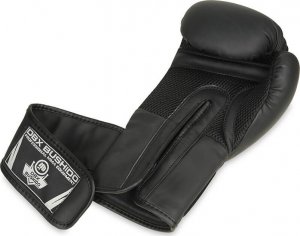 DBX BUSHIDO Rękawice bokserskie treningowe z systemem Active Clima  "BLACK MASTER"  12oz 2186 2