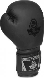 DBX BUSHIDO Rękawice bokserskie treningowe z systemem Active Clima  "BLACK MASTER"  12oz 2186 4