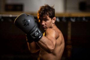 DBX BUSHIDO Rękawice bokserskie treningowe z systemem Active Clima  "BLACK MASTER"  12oz 2186 10