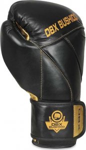 DBX BUSHIDO Rękawice bokserskie  "Hammer - Gold"  ze skóry naturalnej  12oz 2346 4