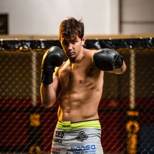 DBX BUSHIDO Rękawice bokserskie sparingowe "Black Dragon" B-2v18 8oz (2661) 12