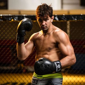 DBX BUSHIDO Rękawice bokserskie sparingowe "Black Dragon" B-2v18 8oz (2661) 14