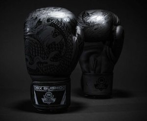 DBX BUSHIDO Rękawice bokserskie sparingowe "Black Dragon" B-2v18 14oz 2664 11