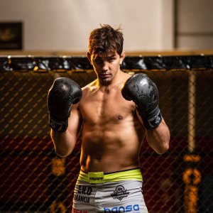 DBX BUSHIDO Rękawice bokserskie sparingowe "Black Dragon" B-2v18 14oz 2664 15