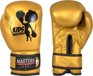 Masters Fight Equipment Rękawice bokserskie MJE - RPU-KM-GOLD 8 oz 1