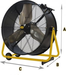 Wentylator Master Wentylator osiowy Master DF 30 P 9
