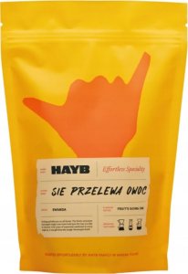 Kawa ziarnista HAYB Kawa ziarnista Się Przelewa Owoc 250g ziarnis 1