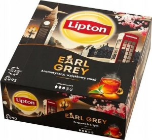 Lipton LIPTON  EARL GREY Herbata Czarna 92 torebki 1