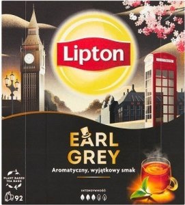 Lipton LIPTON  EARL GREY Herbata Czarna 92 torebki 2