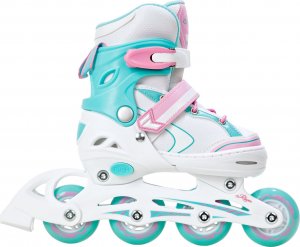 RAVEN Rolki Wrotki 3w1 Regulowane RAVEN Lia 27-30 Kółko LED przednie 3