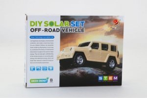 Zabawka Solarna Samochód Auto Off Road - zestaw do samodzielnego złożenia 1