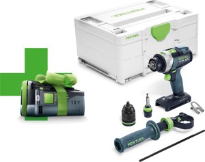 Wiertarko-wkrętarka Festool TPC 18/4 I-BASIC (577053) 18 V 1 x akumulator 4 Ah 1