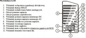 Uni-T Miernik Tester UT18D Próbnik Napięcia i Faz 4
