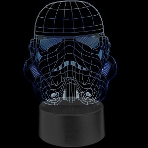Lampka Nocna 3D LED Lampa Wielokolorowa 2