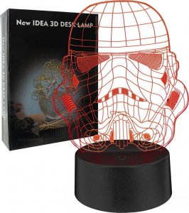 Lampka Nocna 3D LED Lampa Wielokolorowa 4