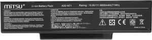 Bateria Mitsu do Asus K72, K73, N73, X77, 6600 mAh, 10.8 V (Bc/AS-K72H) 2