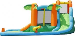 Dmuchaniec Zamek Wodny Dmuchany HappyHop Słoneczna Oaza 7 In 1 4