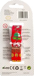 Euroswan Zegarek dziecięcy na rękę cyfrowy Super Mario 4