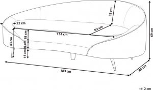 Beliani Sofa welurowa zielona SAVAR! 7