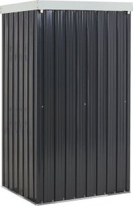 Beliani Stalowy domek narzędziowy szary UMBRIA! 7