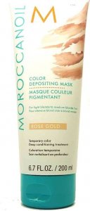 Moroccanoil Moroccanoil Color Depositing Mask maska koloryzująca Rose Gold 200ml 1