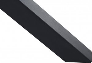 Beliani Stół ogrodowy okrągły ⌀120 cm szary z czarnym MALETTO! 5