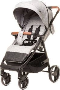 Wózek 4Baby Wózek spacerowy Stinger XXIII melange light grey 4baby 1