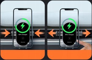 Mcdodo Uchwyt Do Telefonu Mcdodo, Z Ładowarką Indukcyjną, Do Samochodu Ch-1600 13