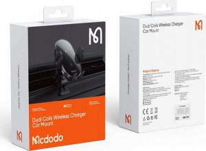Mcdodo Uchwyt Do Telefonu Mcdodo, Z Ładowarką Indukcyjną, Do Samochodu Ch-1600 15