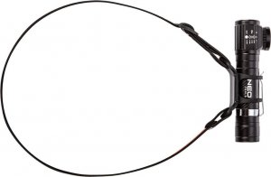 Neo Set 3 elementy (latarka czołowa, bransoletka survivalowa 5 w 1, Nóż składany) 63-033 6