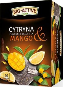 Big-Active Herbata czarna Cytryna Mango 20 torebek 1