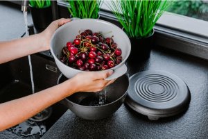 Practic Practic Durszlak Bąble Czarny 3l... 2